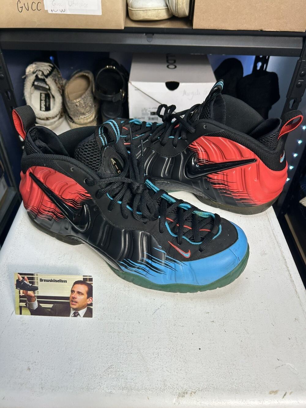 Nike Air Foamposite Pro 'Spider-Man' Size 13